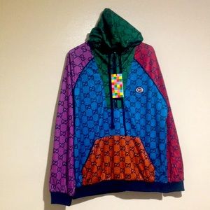 Gucci hoodie authtic multicolor